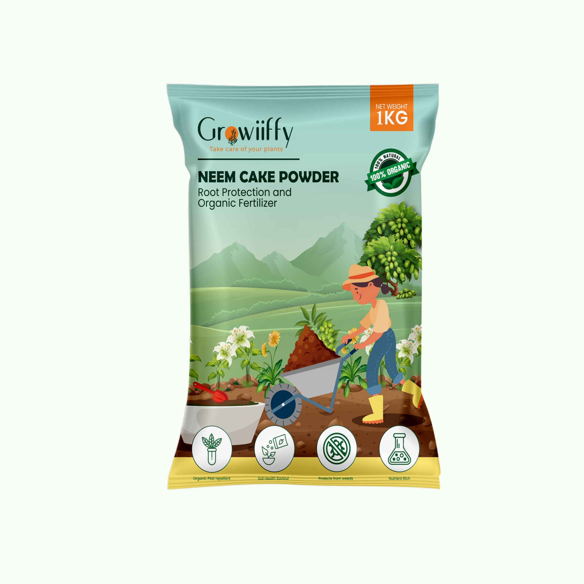 neem fertilizer for plants Neem Cake Powder